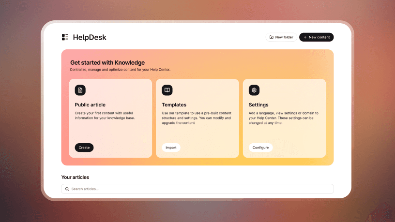 Our 10 tips for a more effective help center