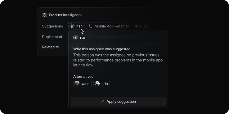 Product Intelligence Preview
